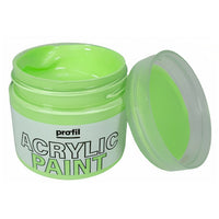 Akrylové barvy Acrylic Paint 50 ml - Profil – fluo zelená