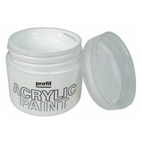 Akrylové barvy Acrylic Paint 50 ml - Profil – biela