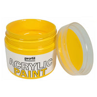 Akrylové barvy Acrylic Paint 50 ml - Profil – Tmavě žlutá