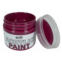 Akrylové barvy Acrylic Paint 50 ml - Profil – bordová