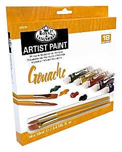 Kvašové barvy ARTIST Paint 18x12ml