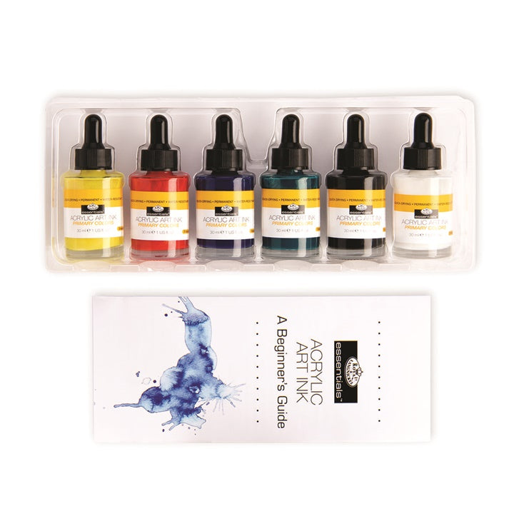 Akrylový inkoust Royal & Langnickel základní barvy 6 x 30 ml