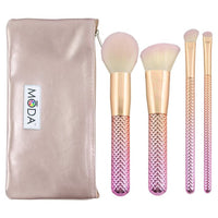 Sada kosmetických štětců Complete Kit Rose 5ks
