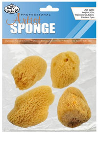Přírodná malířská houbička - SET 4ks