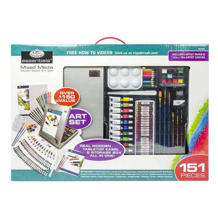 Royal &amp; Langnickel Mixed Media Art Set se stojanem