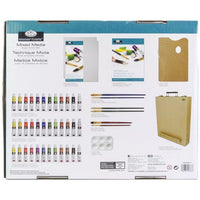 Mixed Media Art Set v dřevěném pouzdře, 48 kusů