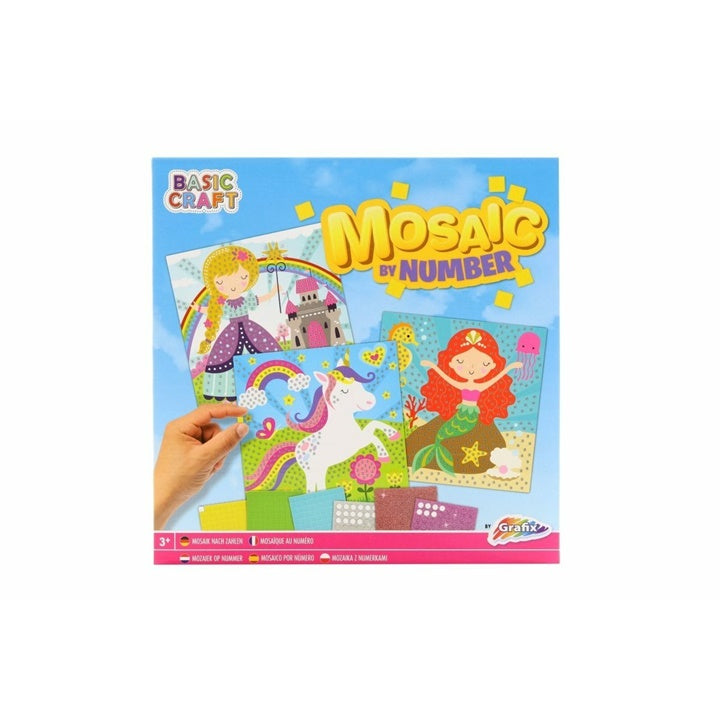 Mozaikové obrázky podle čísel pro dívky