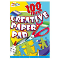 Barevné papíry Grafix 21x30 cm - 100 listový blok