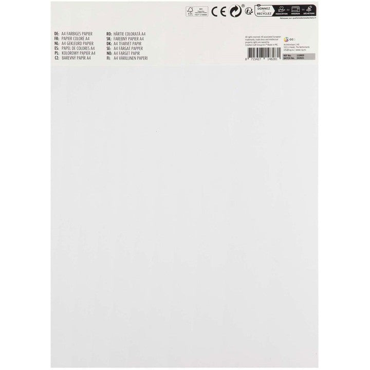 Barevný papír MOXY A4 – 50 listů 110 GSM