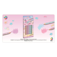 Pastelové pastelky 12 ks