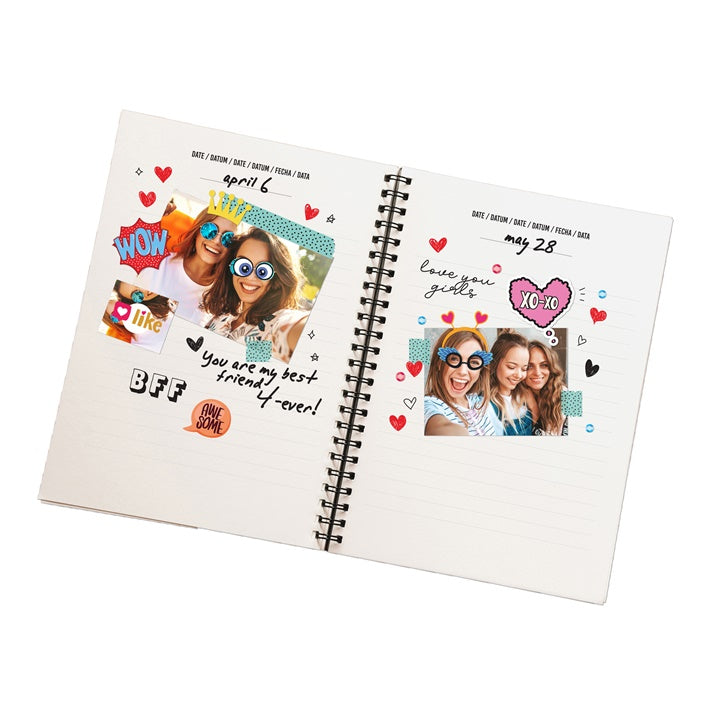 Deník pro scrapbooking