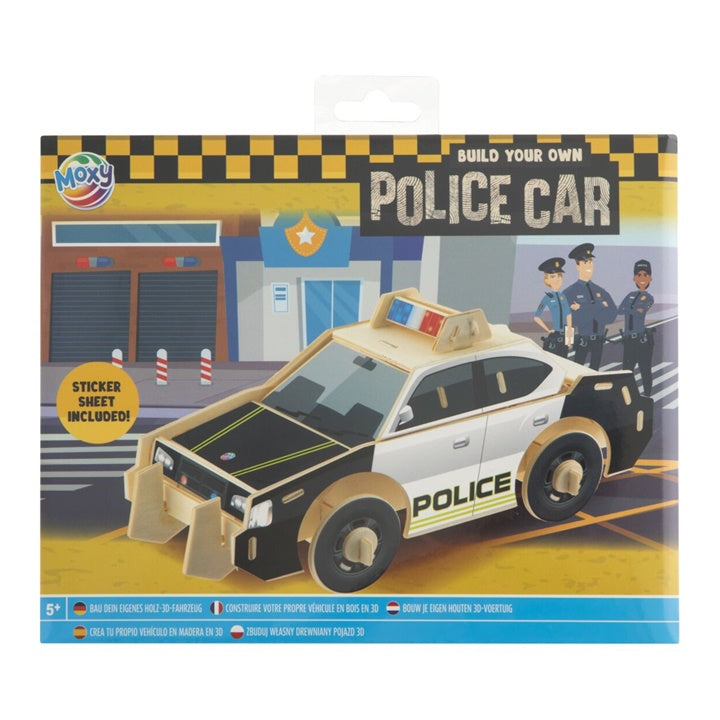 3D dřevěné puzzle s nálepkami