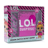 Flitrový zápisník LOL surprise s UV perem