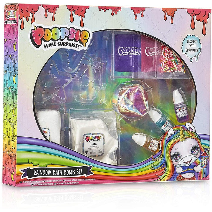 Sada Poopsie Rainbow na výrobu šumivých bomb do koupele
