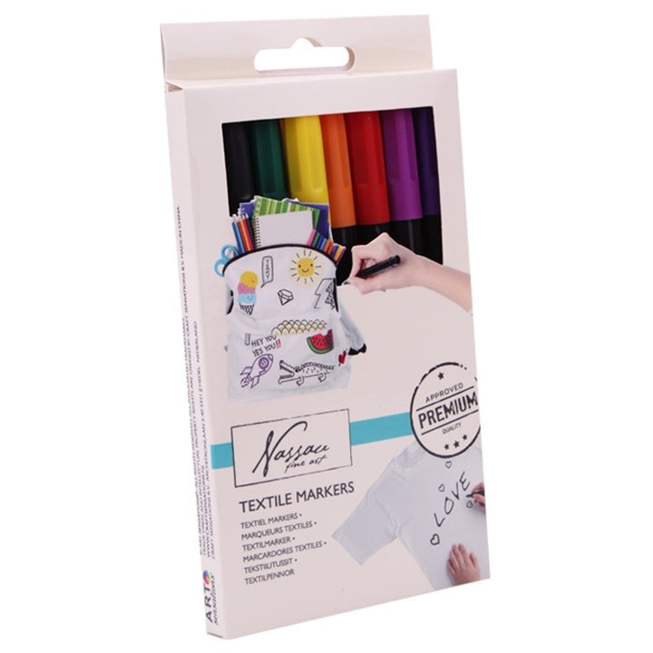 Fixy na textil Nassau Fine Art 8 ks