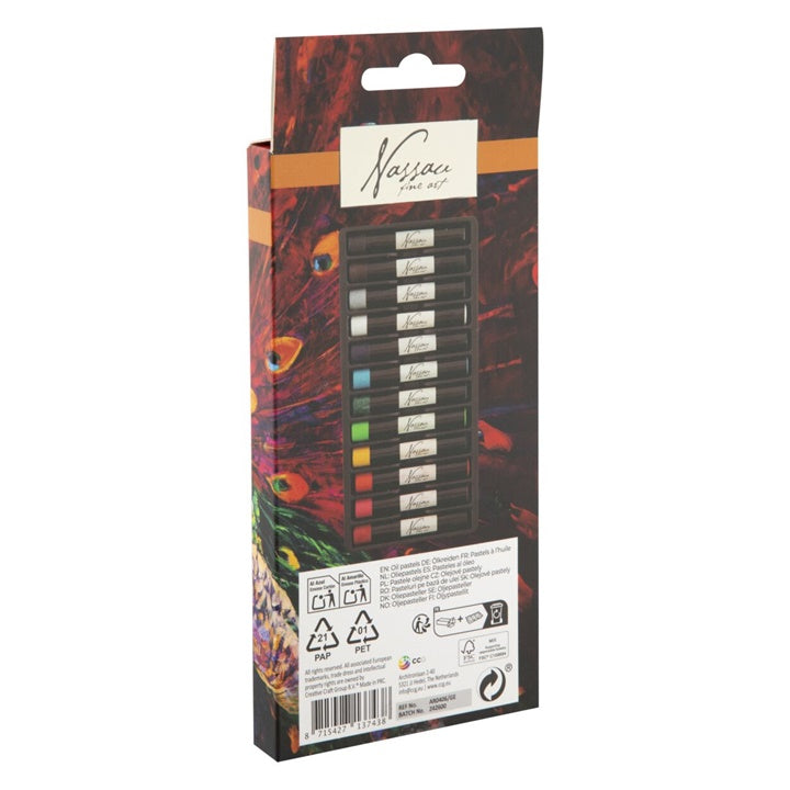 Nassau Oil Pastel Set 12 ks