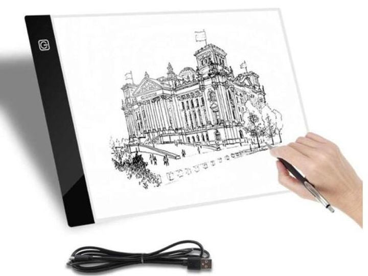 NASSAU osvětlená LED obrysová deska A4 ultra tenká