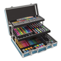 Umělecká sada v kovovém pouzdře NASSAU 139 ks