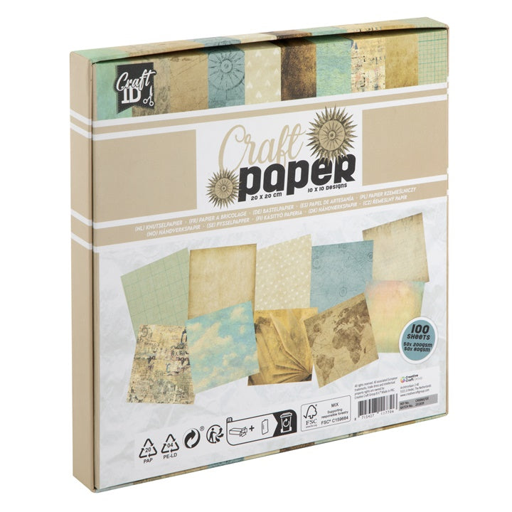 Scrapbookingový papír 20 x 20 cm