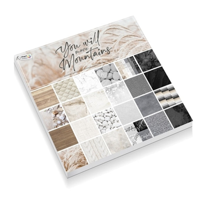 Scrapbookingový papír 24 listů 30,5 x 30,5 - přírodní motiv
