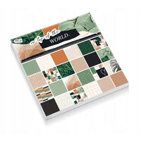 Scrapbookingový papír 24 listů 30,5 x 30,5 - Rostlinné motivy