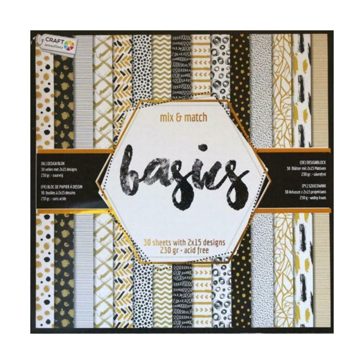 Papír na scrapbooking Craft Sensations 30.5x30.5 cm - 30 listů