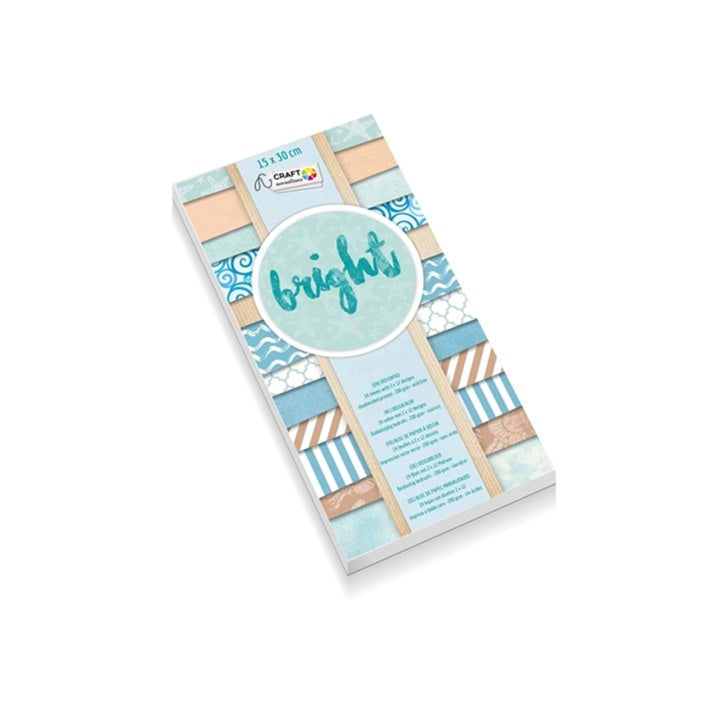 Papír na scrapbooking Craft Sensations 15x30 cm - 24 listů