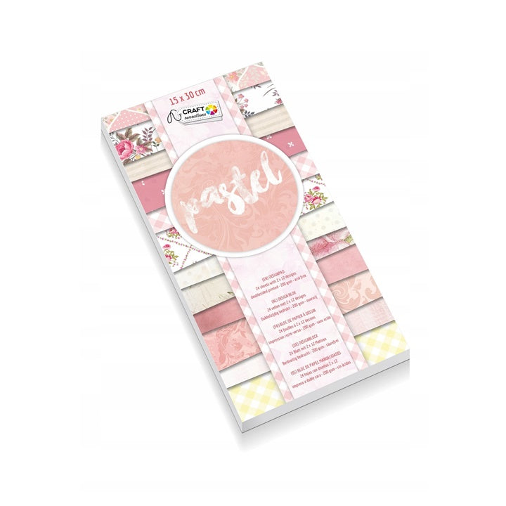Papír na scrapbooking Craft Sensations 15x30 cm - 24 listů