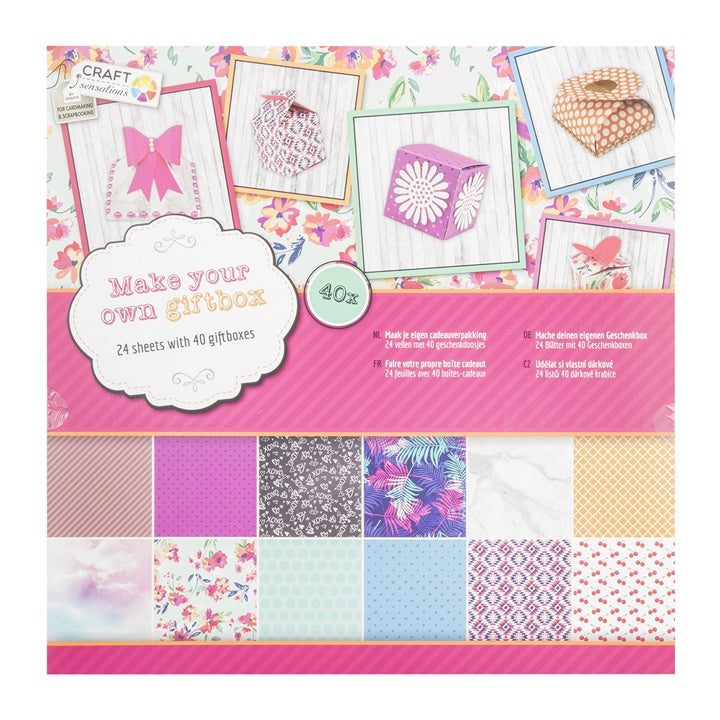 Kreativní sada Craft Sensations na scrapbooking - 24 listová