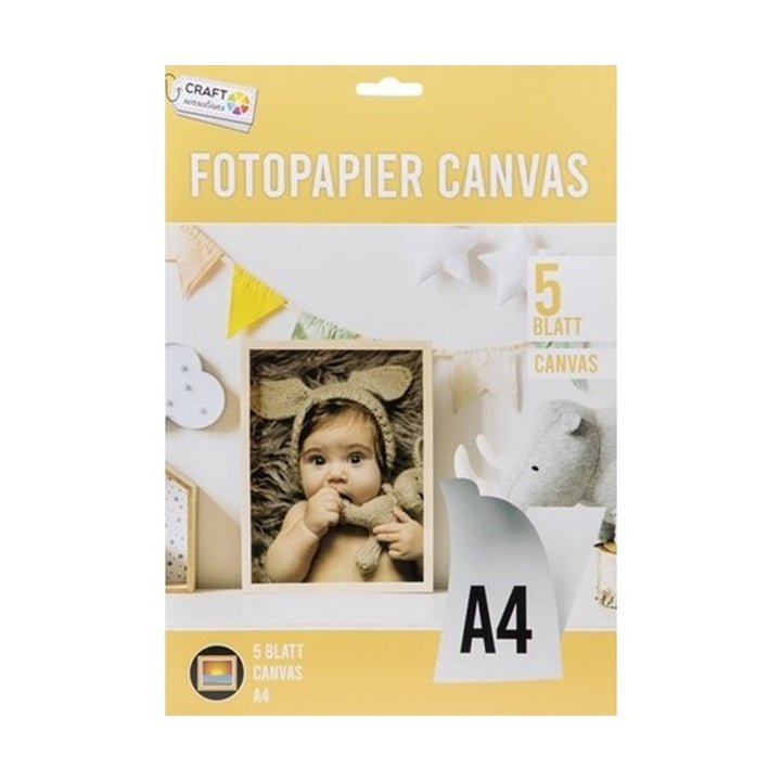 Fotografické papírové plátno Craft Sensation 5 ks