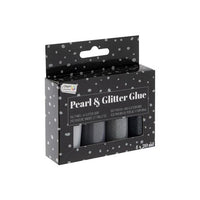 Perleťové a glitrové lepidlo 4 x 20 ml