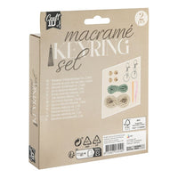 Macramé Keychain Craft Kit