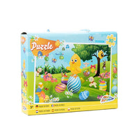 Dětské velikonoční puzzle - Kuře