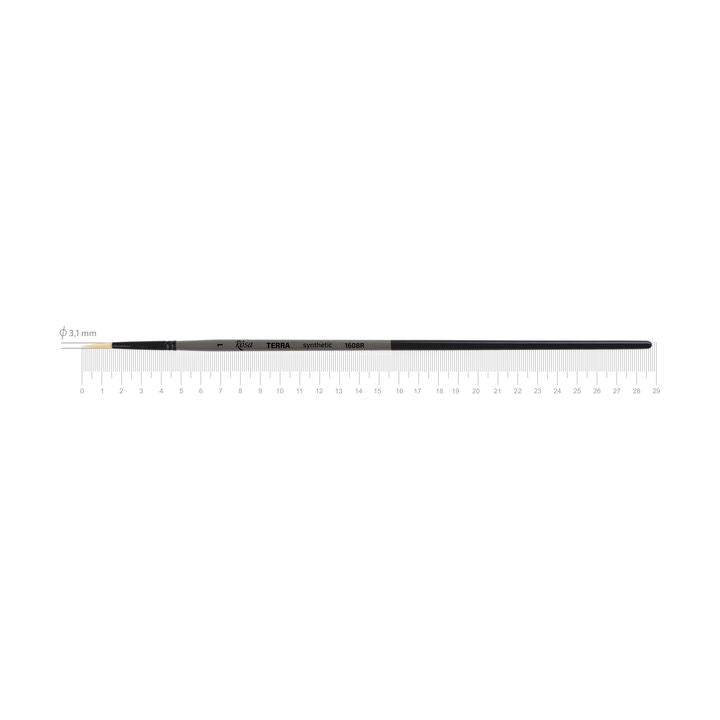 Syntetický kulatý štětec ROSA TERRA 1608R