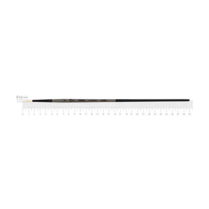 Syntetický kulatý štětec ROSA TERRA 1608R