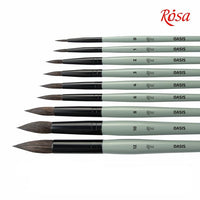 ROSA OASIS 188 Přírodní kulatý štětec