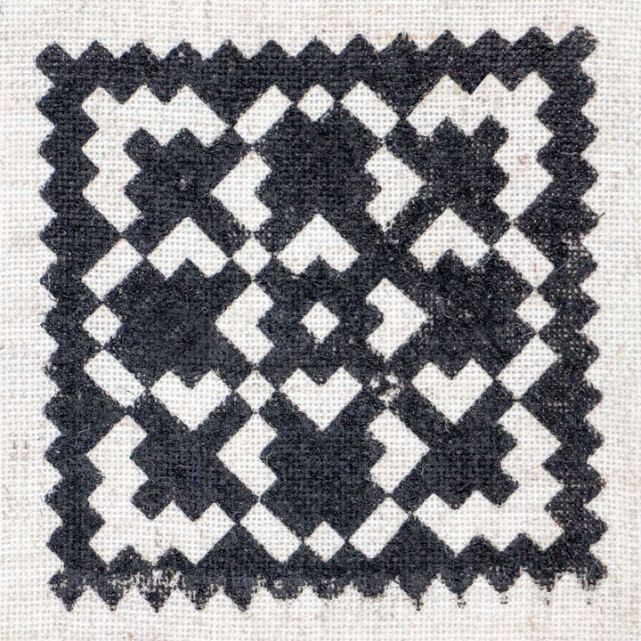 Dřevěné razítko ROSA TALENT č. 1 Geometrie 7,5x7,5 cm