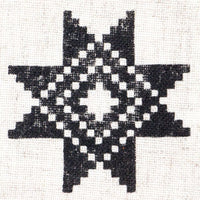 Dřevěné razítko ROSA TALENT č. 4 Geometrie 6,5x6,5 cm