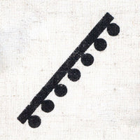 Dřevěné razítko ROSA TALENT č. 8 Geometrie 7x1,2 cm