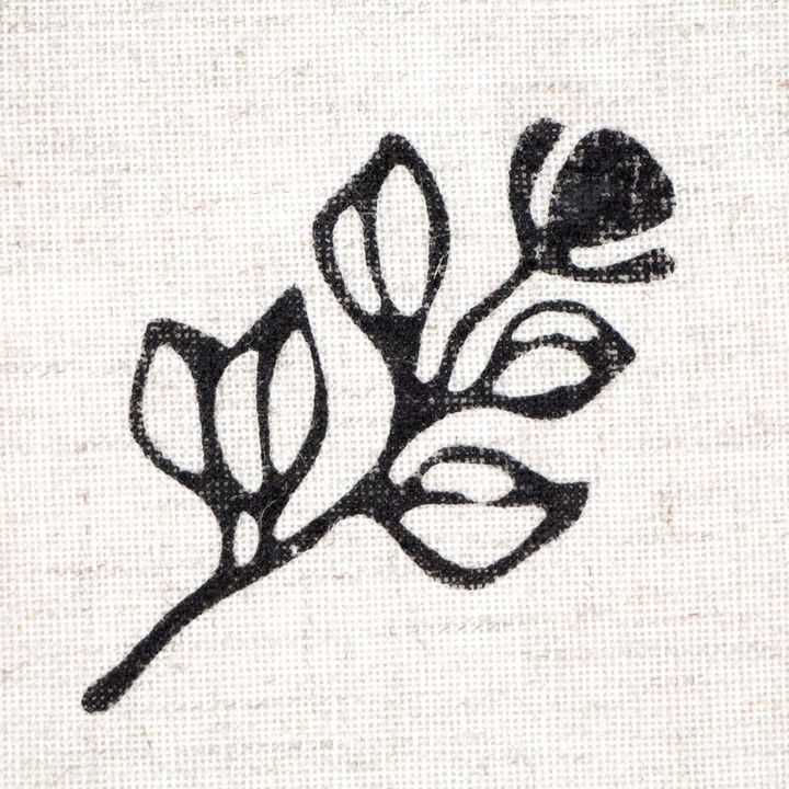 ROSA TALENT Dřevěné razítko č. 13 Botanické 4,6x8 cm