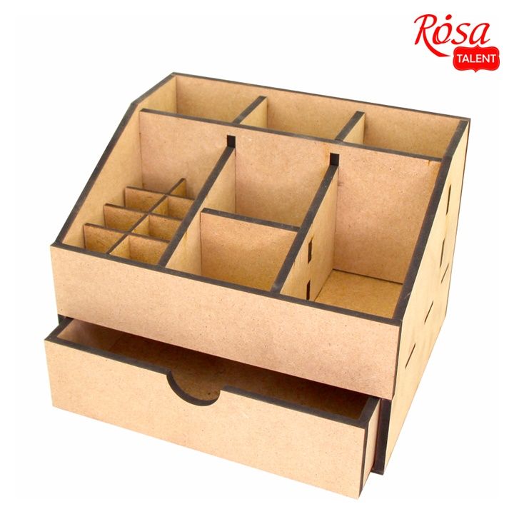 MDF organizér s 1 zásuvkou ROSA TALENT 22,5x18x16,5 cm