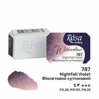 Akvarelové barvy Rosa Gallery pánvička 2.5 ml – 787 Fialový soumrak