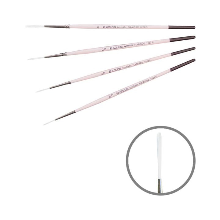 Štětec na syntetické linky KOLOS Flamingo 1023RL