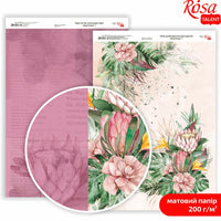 Scrapbookingové papíry King Protea A4