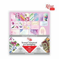 ROSA TALENT Floral Poem Scrapbooking Paper