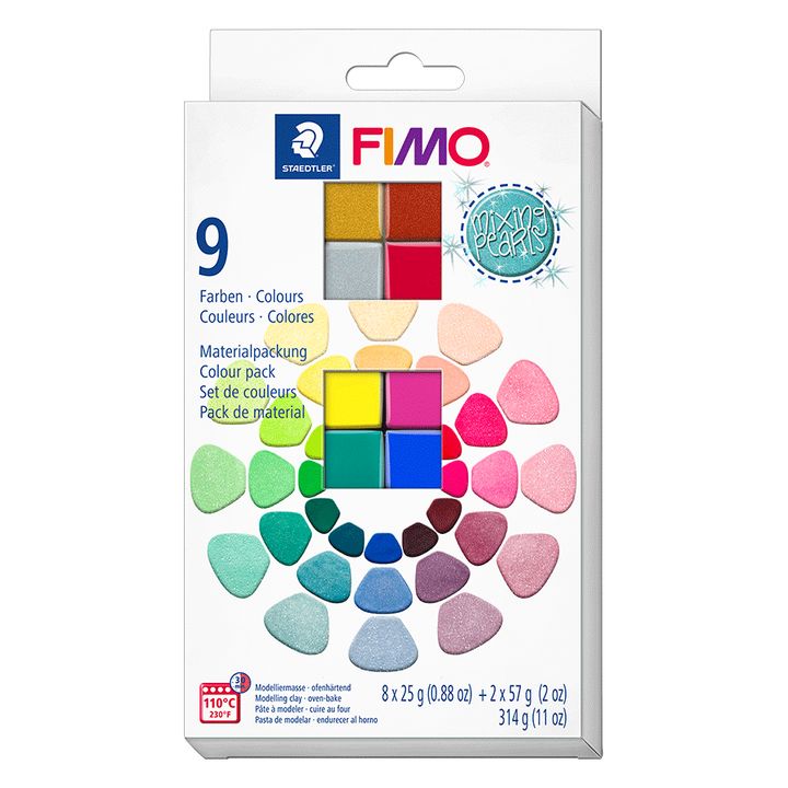 Sada polymerové hmoty na míchání perel s efektem FIMO