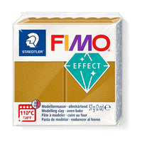 FIMO Effect Polymer Clay 57g – Zlatá metalíza