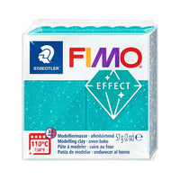 FIMO Effect Polymer Clay 57g – Tyrkysová galaxie