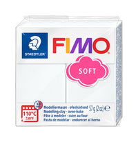 FIMO měkká polymerová hmota 57g – Bílá