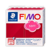 FIMO měkká polymerová hmota 57g – Třešňově červená